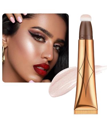AOOWU Contour Beauty Wand - Liquid Highlighter & Matte Blush with Cushion Applicator - Buy Online on SooperMarket.com