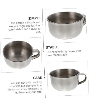Magiclulu 8 STK Shaping Soap & Shaving Bowl Set for Perfect Wet Shave - Premium Bar Grinder & Foam Shell - Buy Online on SooperMarket.com
