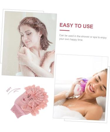Beavorty Reversible Bath Gloves - Body Wash Sponge Scrubber for Exfoliating Skin - Buy Online on SooperMarket.com