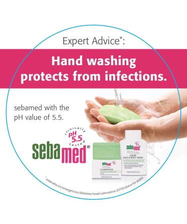 Sebamed Paraben-Free Liquid Face and Body Wash with Pump - pH 5.5 - Dermatologist Recommended - 13.5 oz (400ml) - Pack of 3 - Buy Online on SooperMarket.com