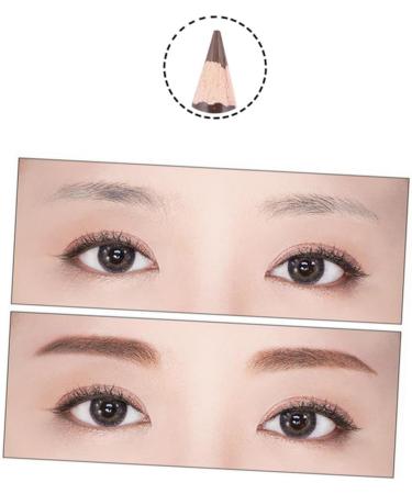 WOONEKY 2pcs Eyebrow Pencils Double Head Eyebrow Pencil Eyebrow Pencil Brush 1 count (Pack of 1) Brown - Buy Online on SooperMarket.com