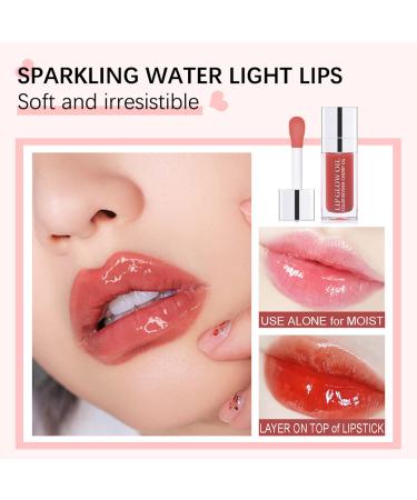 Kaynest Hydrating Lip Glow Oil - Moisturizing Lip Gloss for Plump, Nourished Lips (012Rosewood) - Buy Online on SooperMarket.com