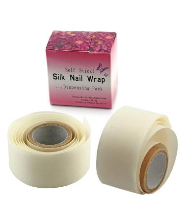 Silk Nail Wrap Self-Adhesive Nail Protection Nail Polish Gel Extension Nail Tapes Nail Art Tool 1 Roll
