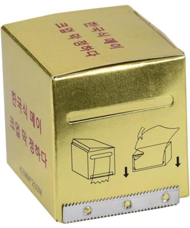 NOLITOY 2pcs Tape Disposable Eyebrow Cover Supplies Makeup Clear Film Plastic Permanent Semipermanent - Buy Online on SooperMarket.com