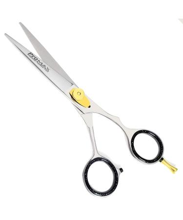Professional Barber Hair Cutting Scissors/Shears Mirror Finish-Razors Edge-Made of 440 Japanese Stainless Steel 6.5 Inche-35-8046BS (Barber Razor Edge Scissors)