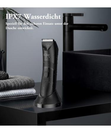 Buy Kibiy Electric Body Razor for Men - IPX7 Waterproof Trimmer with Ceramic Blade & LED Light - Perfect for Intimate Grooming - Buy Online on SooperMarket.com