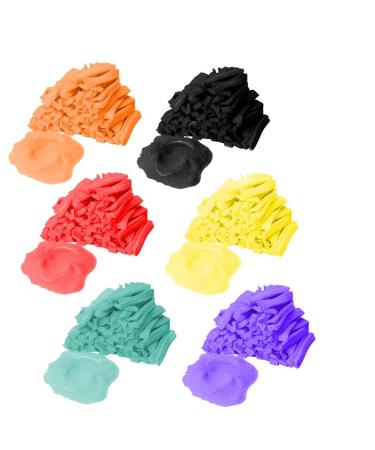 F Fityle 100pcs Disposable Beret Caps - Fleece Head Caps for Hygiene & Cosmetics in Black - Buy Online on SooperMarket.com