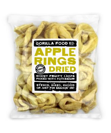 Gorilla Food Co. Apple Rings Dried - 400g