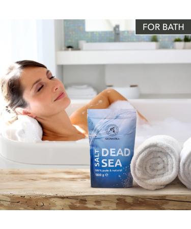 Buy 100% Pure Dead Sea Salt 11 lb | Natural Bathing & Body Care | Wellness Benefits for Sleep & Relaxation - Buy Online on SooperMarket.com
