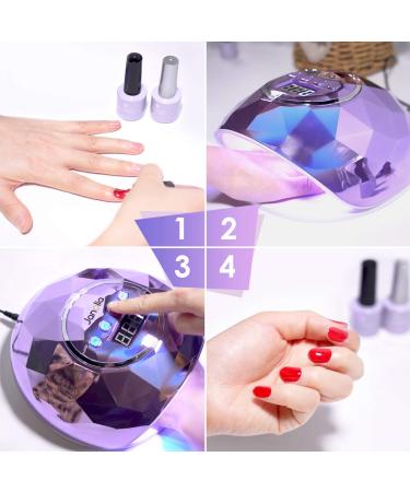 Janolia 86W UV LED Nail Dryer - Professional Gel Nail Light with 4 Timer Settings & Automatic Sensor | Over Temperature Protection - Buy Online on SooperMarket.com
