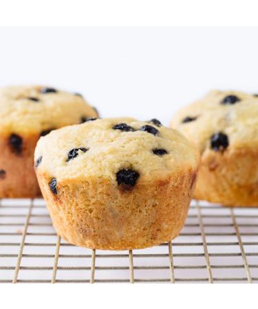 Miss Jones Baking Keto Blueberry Muffin Mix - Gluten Free, Low Carb, No Sugar Added - 10.57 oz - Diabetic, Atkins, WW, and Paleo Friendly - Buy Online on SooperMarket.com