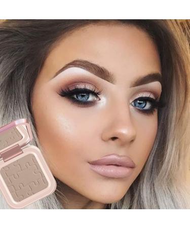 Go Ho Contour Makeup Palette Set Face Contouring Kit with Mirror & Brush Silky Smooth Contour Powder Makeup - Buy Online on SooperMarket.com