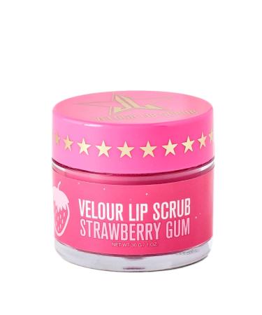 Jeffree Star Velour Lip Scrub - Strawberry Gum 30g | International Shipping Available - Buy Online on SooperMarket.com