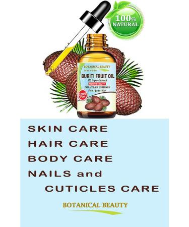 Buy Brazilian Buriti Fruit Oil - Pure Cold Pressed Natural Carrier Oil for Face Body Hair & Nails | 1 fl. oz (30 ml) - Worldwide Shipping - Buy Online on SooperMarket.com
