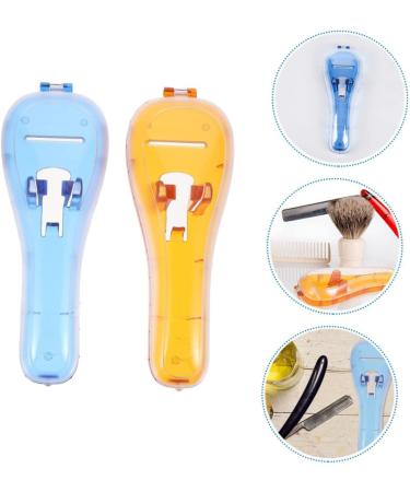 Plafope Razor Storage Box - Travel Case Holder for Men's Razors & Shavers | 2-Pack Durable Organizers - Buy Online on SooperMarket.com