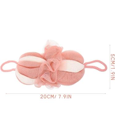 KALLORY 2Pcs Exfoliating Bath Loofah Sponge Set - Shower Scrubber & Body Scrubber for Ultimate Cleanse | International Shipping - Buy Online on SooperMarket.com