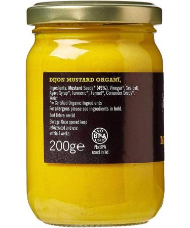 Biona Org Dijon Mustard 200g - Buy Online on SooperMarket.com