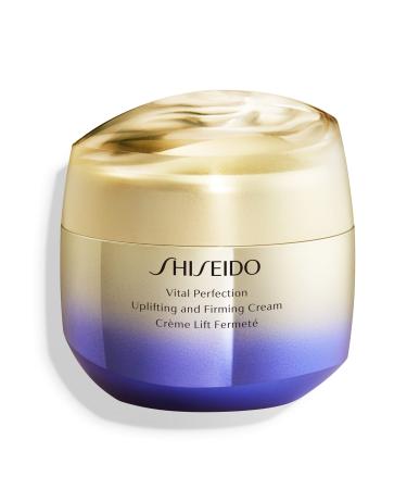 Shiseido Vital Perfection Uplifting and Firming Cream - Anti-Aging Moisturizer for Normal to Dry Skin - Visibly Lifts & Firms 2.5 Fl Oz (Pack of 1)