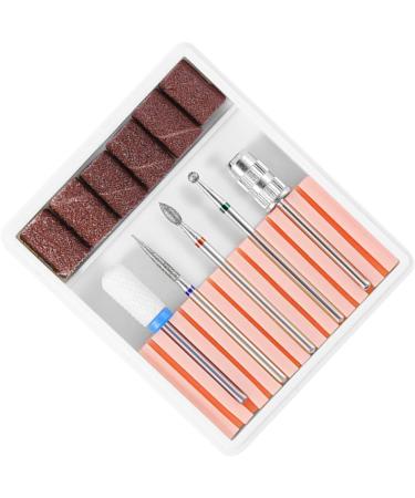 POPETPOP 2 Sets Nail Drill Bits Nail Polish Tools Sturdy Drill Bits Nail Files for Gel Nails Nail Art Tool Drill Bits for Nails Brocas Para Nail Grinding Head Manicure Tools Alloy Pink 6.5x5.5cmx2pcs Pinkx2pcs - Buy Online on SooperMarket.com