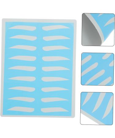 Angoily 8 Pairs Tool Eyebrow Shaping Stencils Eyebrow Practice Skin Card Eyebrow Trimming - Buy Online on SooperMarket.com