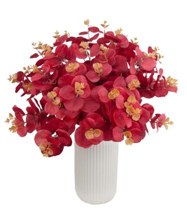 red Eucalyptus Leaves