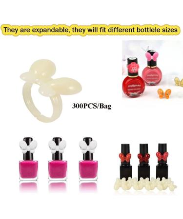 150 PCS Natural Color Butterfly Nail Swatch Sticks - Gel Nail Chart Ring for Manicure Tip, Nail Polish Display Tool - Buy Online on SooperMarket.com