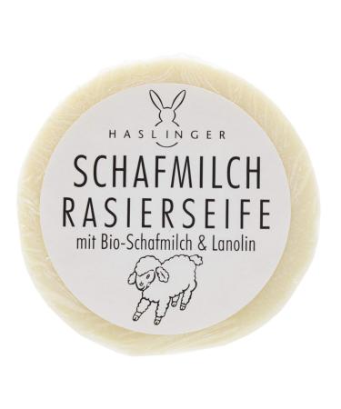 Haslinger Shaving Soap 60 g Sheepmilk Latte di Pecora
