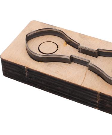 LR 1 Leather Metal Cutting Die - DIY Stamping Punching Cutter for Handmade Leather Craft - Buy Online on SooperMarket.com