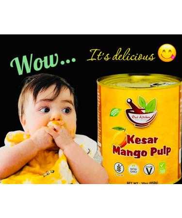Rani Foods Inc Desi Kitchen Kesar Mango Pulp 30oz - Delicious Flavour | Buy Now - Buy Online on SooperMarket.com