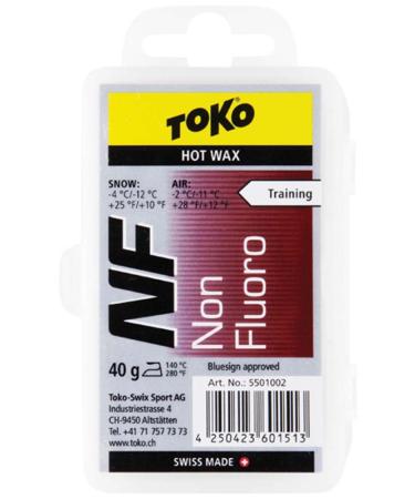 Toko Hydro Carbon NF Skiwax - Red 40g