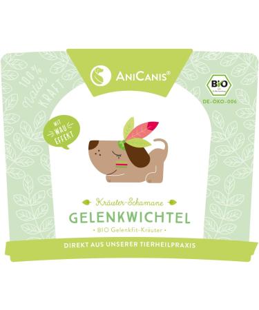 Anicanis Bio Herbal Joint Mix for Dogs - Organic 125g Formula for Bones Tendons & Ligaments - Vet-Approved Joint Herbs - Buy Online on SooperMarket.com