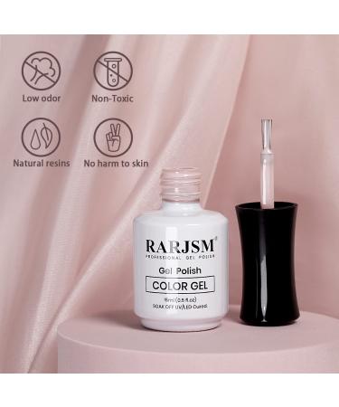 Nude Gel Polish Opaque Pink Mavue Skin Tone 15ml - Soak Off UV LED Cured Nail Gel Polish - Buy Online on SooperMarket.com