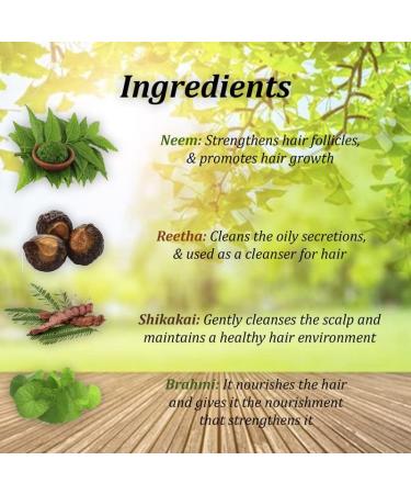 Herbal Ayurvedic Hair Fall Shampoo For Hair Growth By Korean Technology - Buy Online on SooperMarket.com