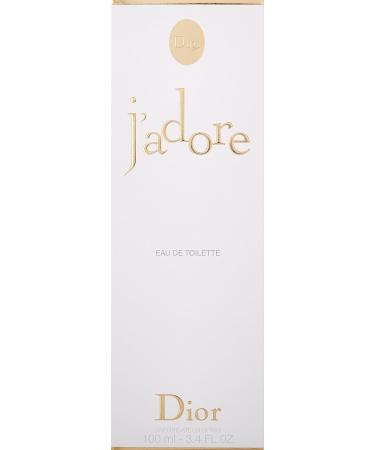 Jadore By Christian Dior For Women. Eau De Toilette Spray 3.4 Ounces(Packaging may vary) - Buy Online on SooperMarket.com