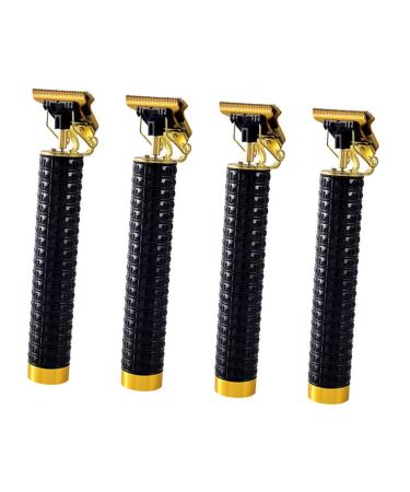balacoo 4 Sets Hair Clipper Bald Head Hair Electric Shaver for Men Mens Hair Trimmer Electric Shavers for Men Mens Razors for Shaving Chargeable Aluminum Alloy T9 Electric Clippers