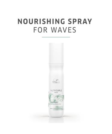 Wella Professionals Nutricurls Milky Waves| Milky Leave-In Spray for Wavy Hair| 5.07 Fl Oz - Buy Online on SooperMarket.com