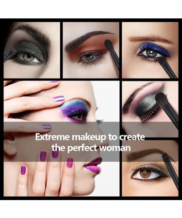 Professional Makeup Brushes Set - Premium Synthetic Foundation & Eyeshadow Kit - 7 Brush Blending Tools with Bag for Flawless Face Makeup - Buy Online on SooperMarket.com