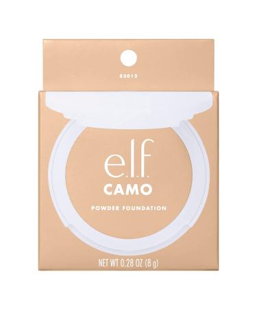 e.l.f. Camo Powder Foundation Light 210 N - Primer-Infused Long-Lasting Coverage (0.28 oz) - Buy Online on SooperMarket.com