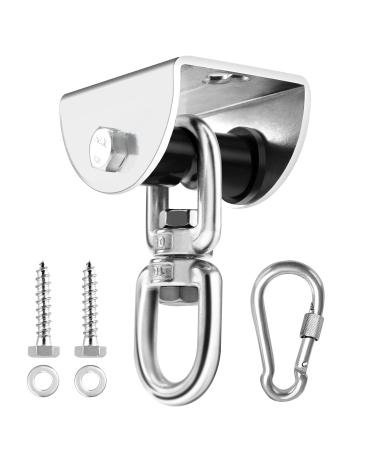 Eapele Heavy Bag Hangers Brackets for Wood Beam 360 Swivel Iron Hanger Only Swivel Hanger