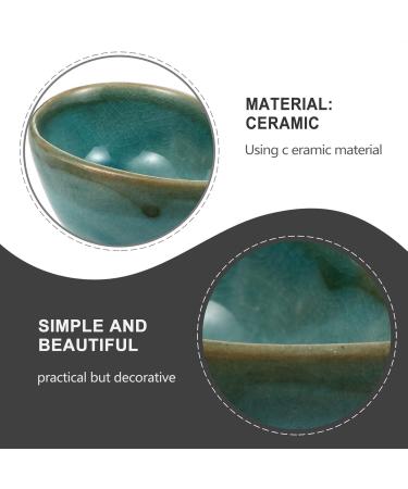 KALLORY Essential Oil Mixing Dish - Ceramic Spa Bowl for Facial Masks & Aroma Oils | Blue - Buy Online on SooperMarket.com