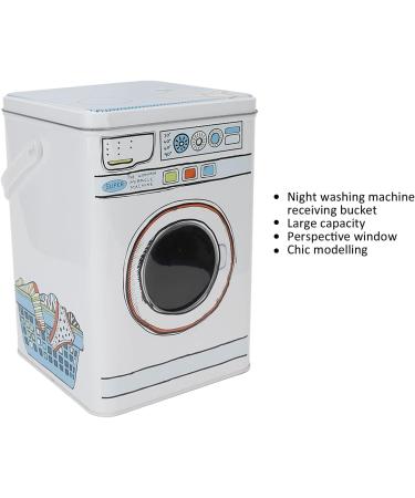TITA-DONG Modern Washing Powder Storage Tin - Large Capacity Metal Laundry Detergent Canister in Blue - Buy Online on SooperMarket.com