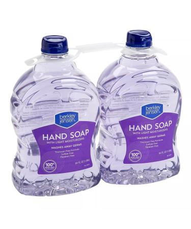 Berkley Jensen Hand Soap with Light Moisturizers (2-64oz)
