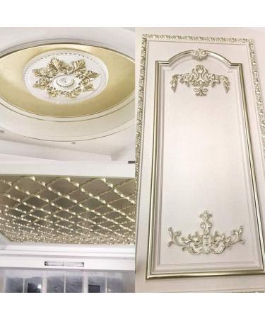 KINNO 12 Colors Gold Leaf Sheets - 600 Pieces for Arts, Decoration, Handcrafts, Gilding - Furniture, Nails, Paintings, Slime, Wall - 12 Colors - Buy Online on SooperMarket.com