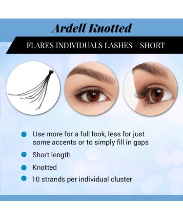 Ardell Short Black False Eyelashes 4 Pack - Natural Looking Lashes - Buy Online on SooperMarket.com