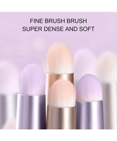 Lip Brushes Set for Precise Application 8 in 1 Portable Round Head Lip Smudge Brush Loose Powder Brush for Makeup Artists and Beauty Enthusiasts - Buy Online on SooperMarket.com