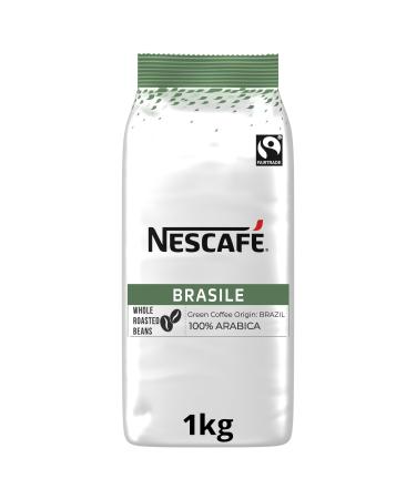 NESCAF Brasile Coffee Beans | 100% Arabica | Single Origin | Fairtrade | 1kg Packaging May Vary
