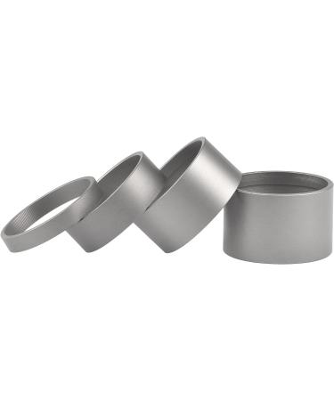 Wanyifa Titanium Headset Spacer 1-1/8 (5-20mm) Pack of 4 - Matte Finish - Buy Online on SooperMarket.com