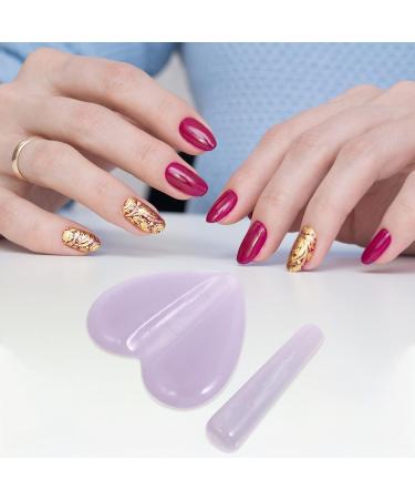 FOMIYES 1pc Nail Stickers Nail Art Bending Tool Nail Bending Nail Sticker Press Embossing Tool Metal Frame Bending Nail Art Nail Decoration 3d Japanese Resin Purple 5x5.5cm Purple - Buy Online on SooperMarket.com