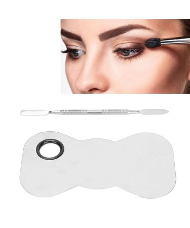 Shop Premium Cosmetic Makeup Palette Set | Stainless Steel Mixing Tray & Spatula for Flawless Foundation & Nail Art - International Shipping Available - Buy Online on SooperMarket.com
