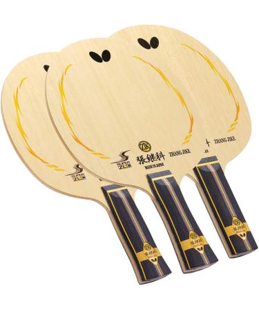Zhang Jike Super ZLC Blade - Butterfly Table Tennis Blade - ZL Carbon Fiber Blade Zhang Jike Super ZLC Blade - AN, FL, and ST handle type - Made in Japan FL Handle